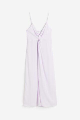 H & M - Jurk met V-hals - Lila