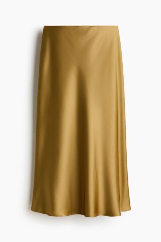 H & M - Midirok - Mosterdgeel