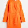H & M - Nauwsluitende jurk - Oranje