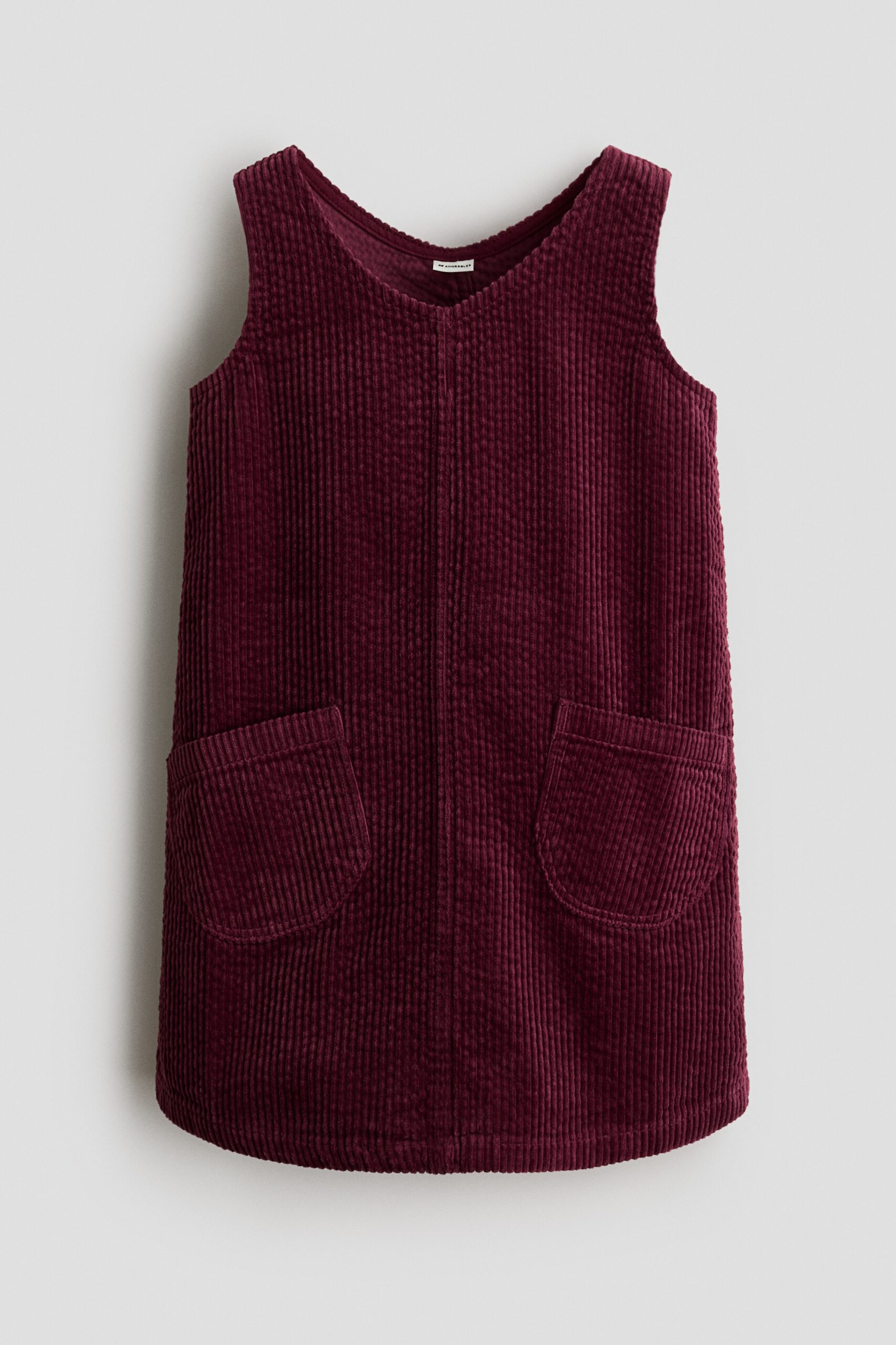 H & M - Corduroy overgooier - Donkerrood H & M - Corduroy overgooier - Donkerrood