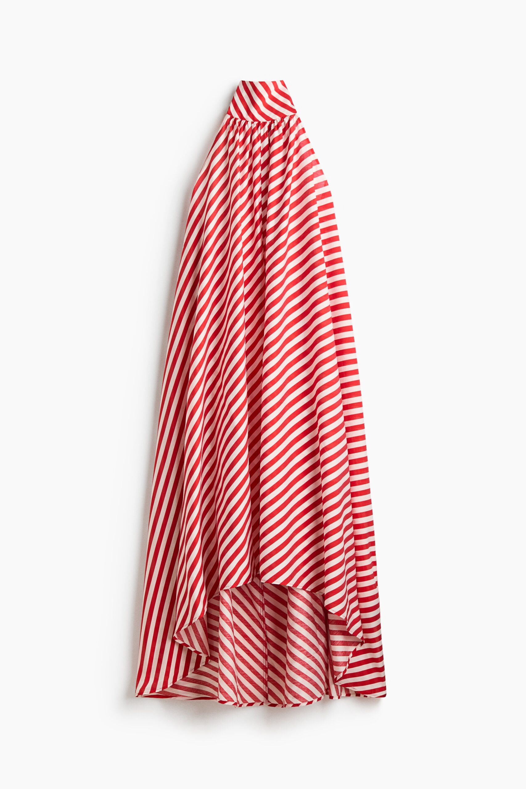 H & M - A-linejurk met strikdetail - Rood/Gestreept H & M - A-linejurk met strikdetail - Rood/Gestreept