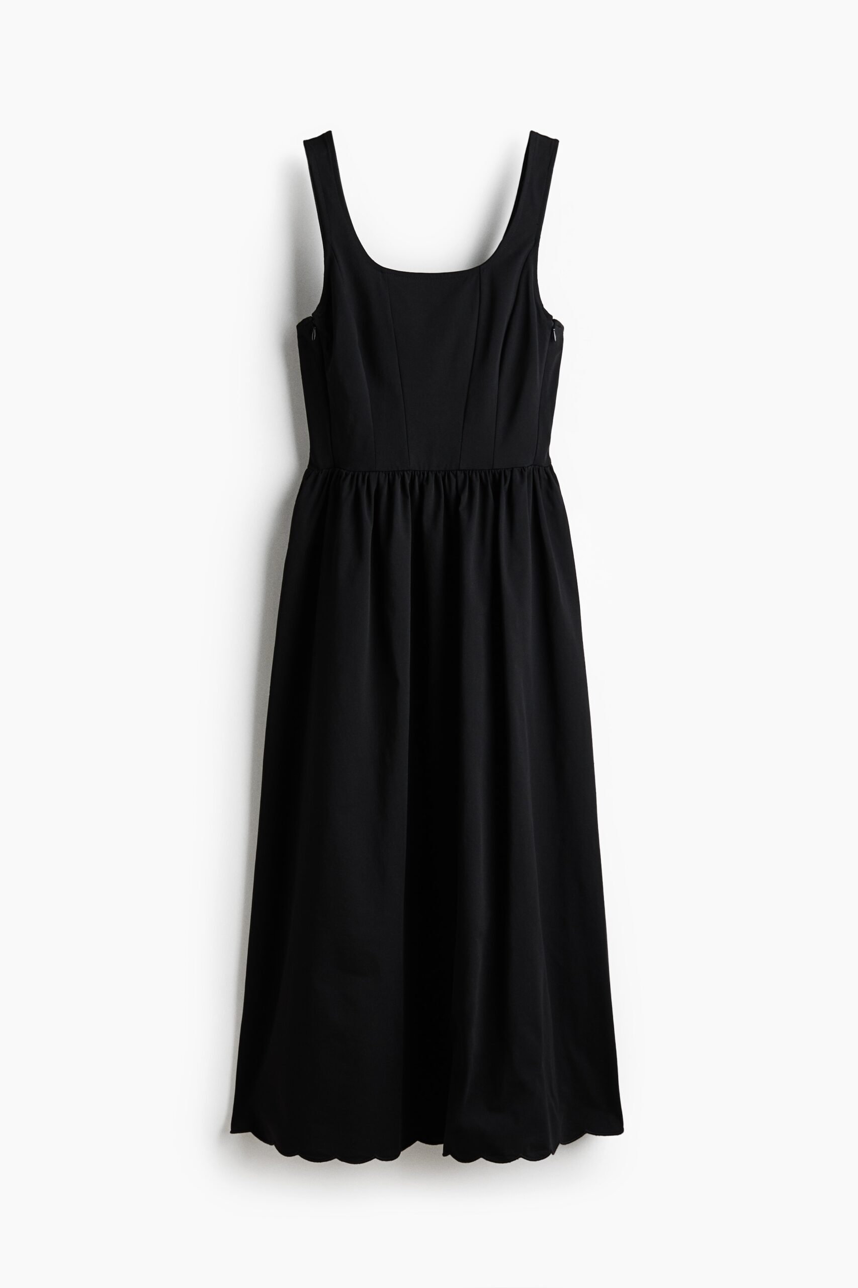 H & M - MAMA Uitlopende voedingsjurk - Zwart