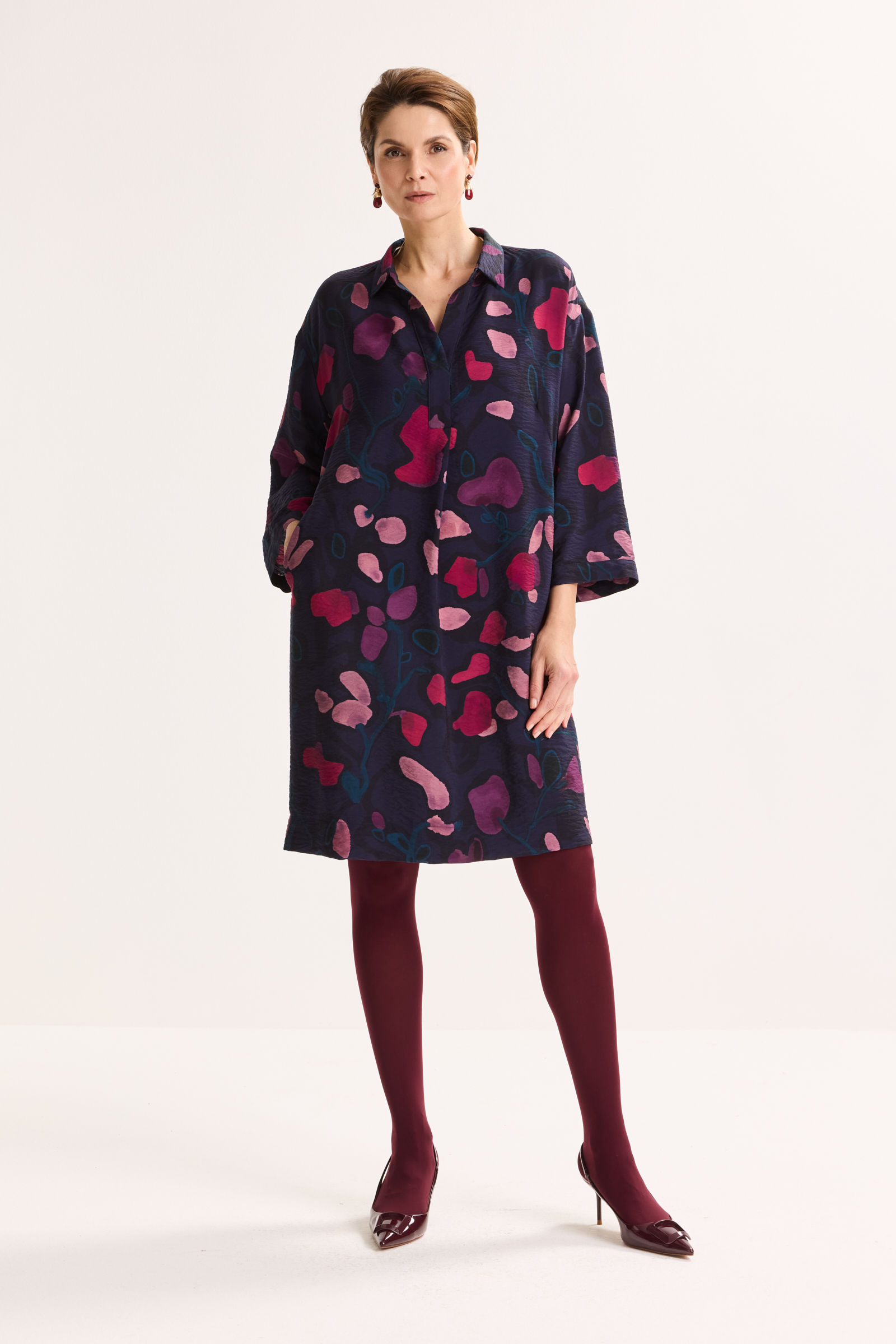 Polojurk Met Abstracte Print