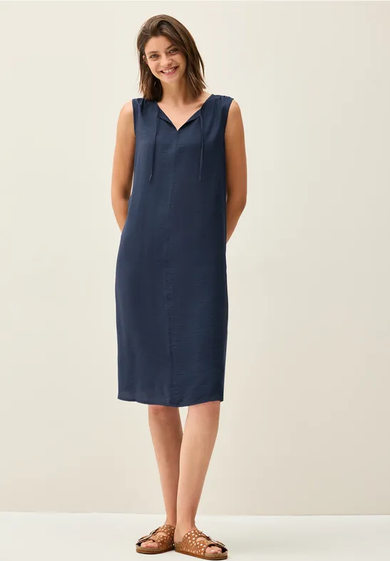 Jurk in effen kleur