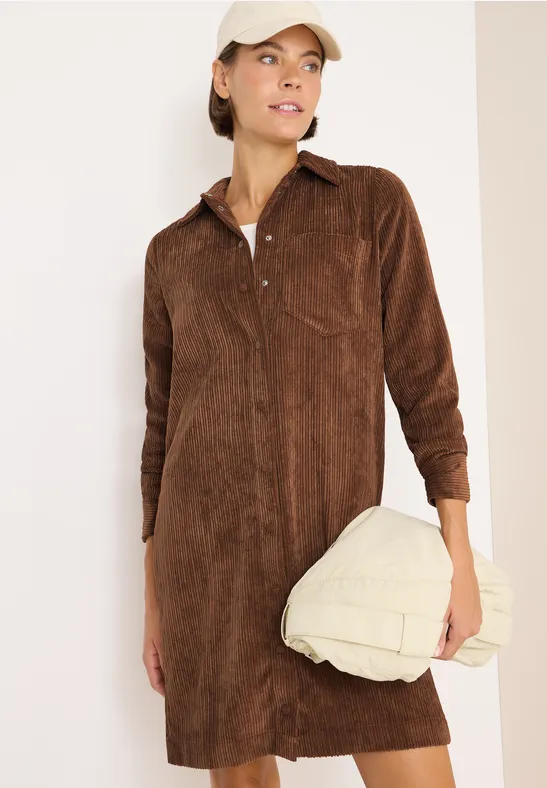 Corduroy jurk