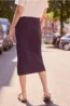 Midirok met zijsplit